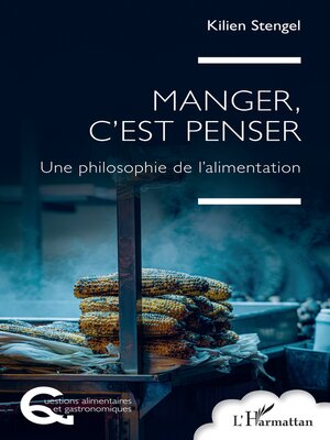 cover image of Manger, c'est penser